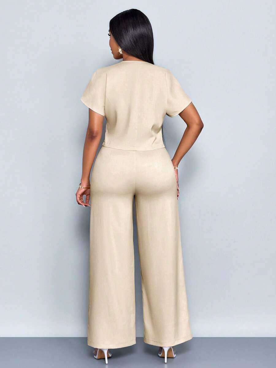 Khaki Women's 2 Piece Outfit