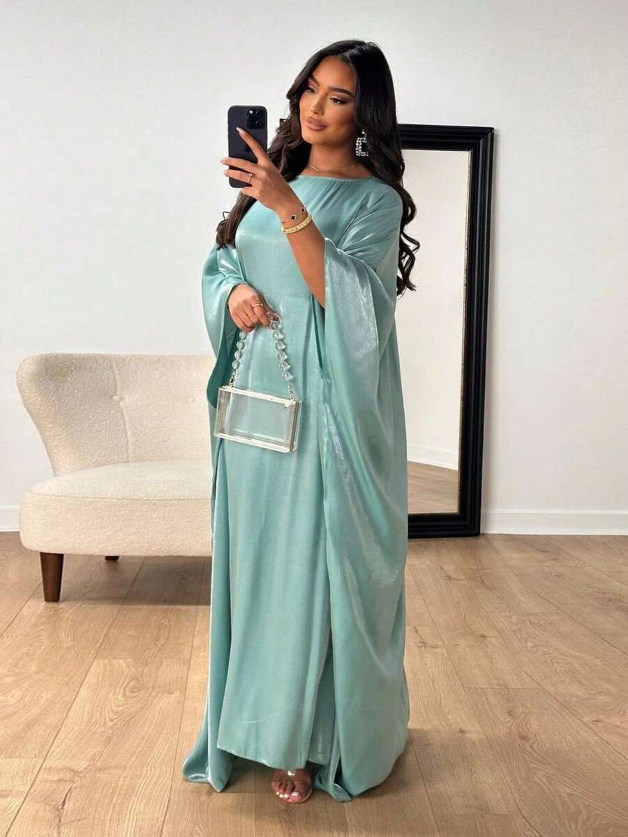 Elegant Arabic Long Sleeve Abaya