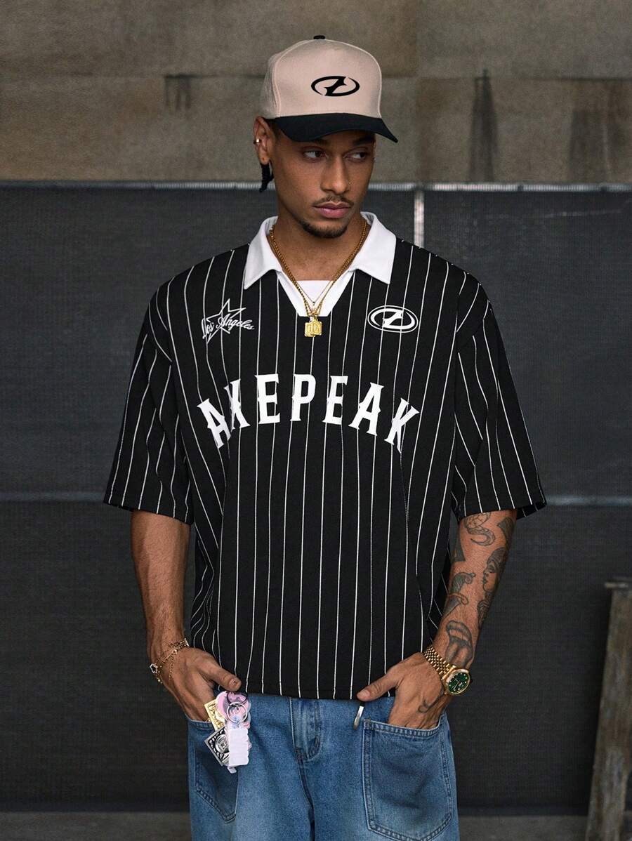 Casual Sports Baseball Polo Shirt