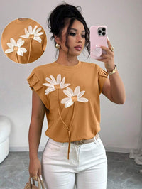 Casual Flower T-Shirt