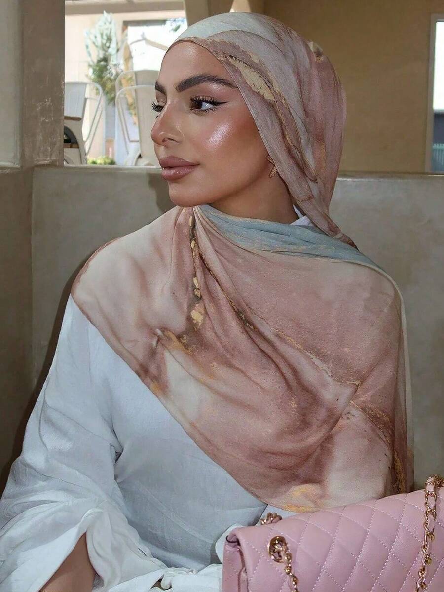 Marble Pattern Hijab