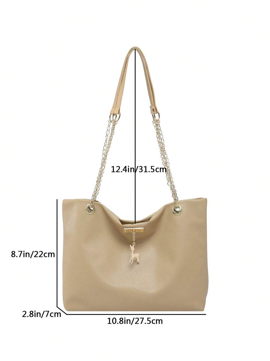 Retro Linen Tote Bag