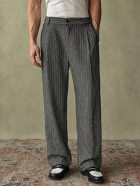 Striped Wide Pantalon