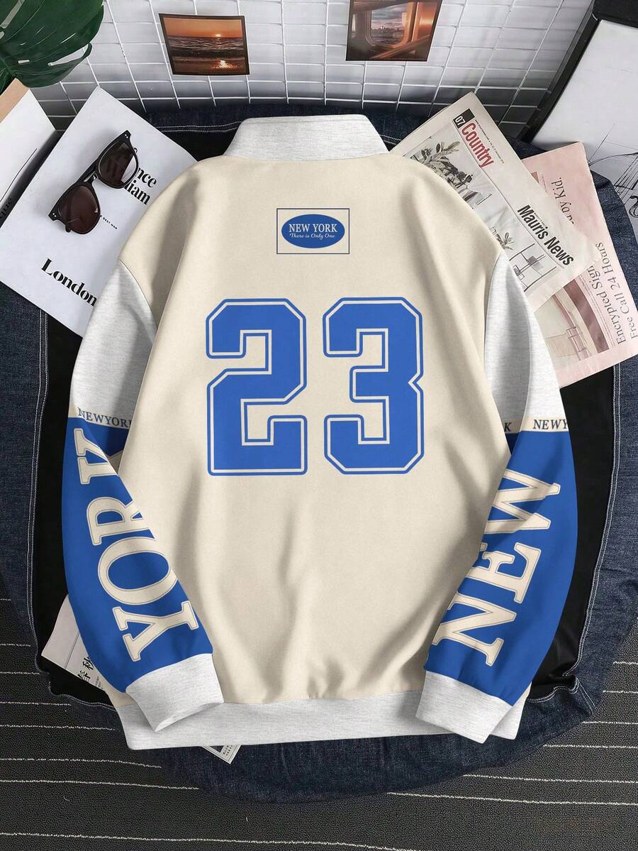 "New York" Quarter-Zip Up