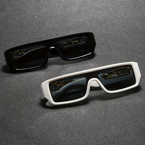 Square Flat-Top Glasses — 2 Pack