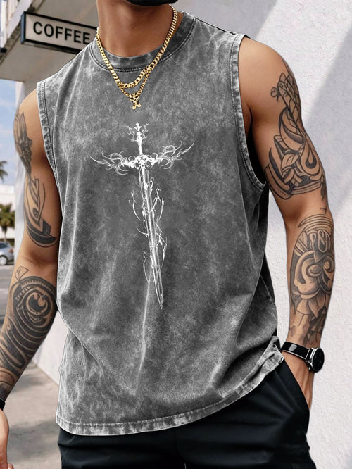 Dark Thorns Totem Washed Tank
