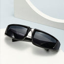 Slim Black Fashion Glasses