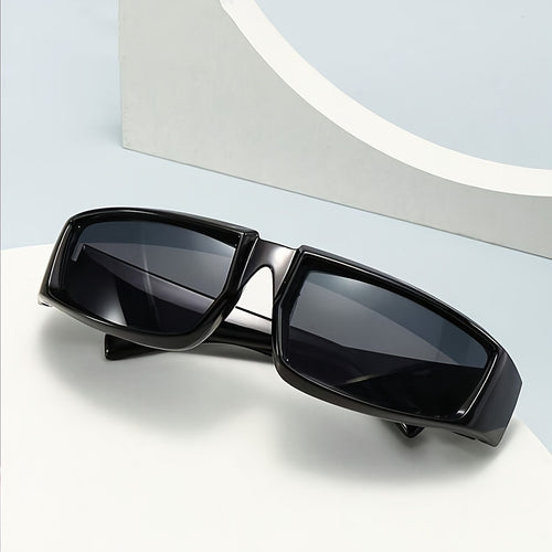 Slim Black Fashion Glasses