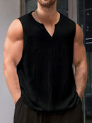 Casual V-Neck Tank Top