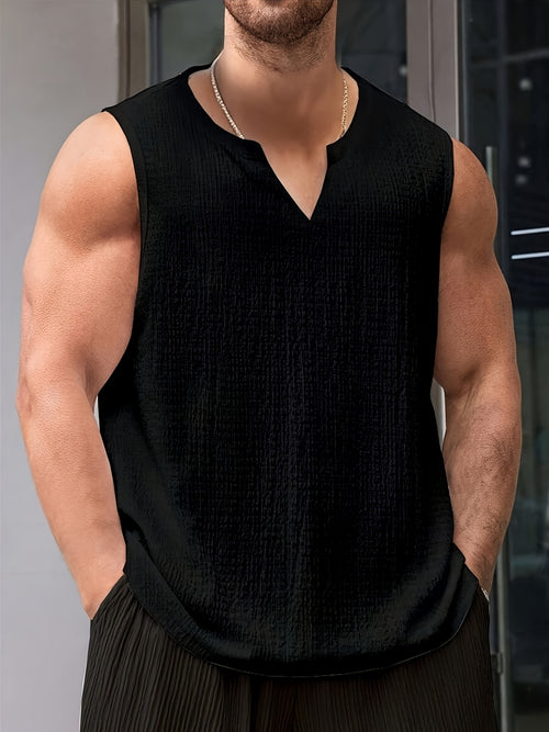 Casual V-Neck Tank Top