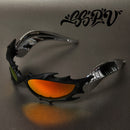 Flame Spike Horn-Rimmed Glasses