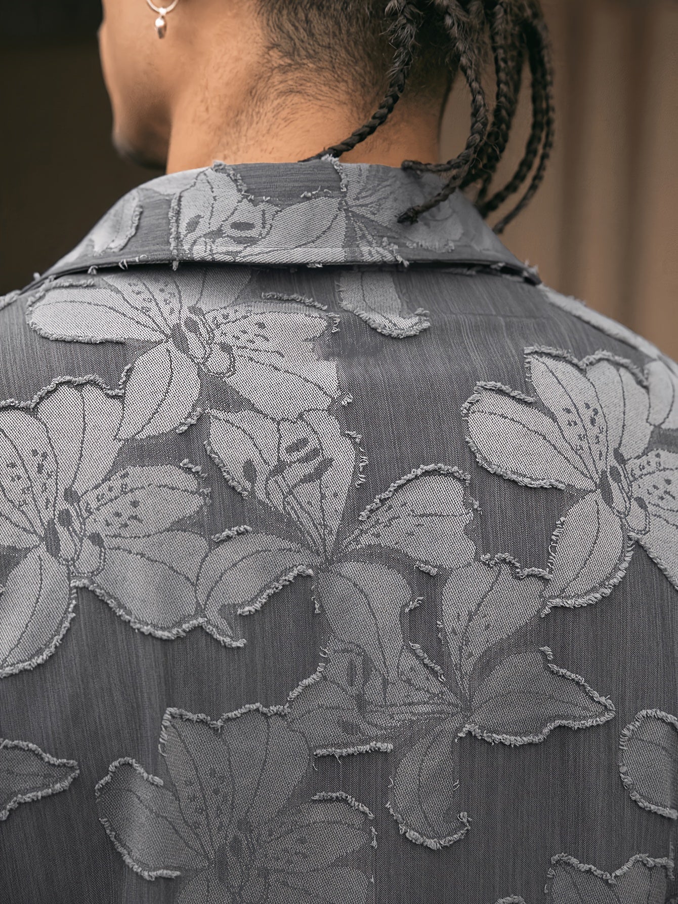 3D Jacquard Textured Shirt