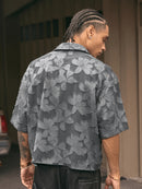 3D Jacquard Textured Shirt