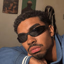Y2K Narrow Oval Shades