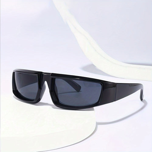 Slim Black Fashion Glasses