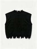 Geometric Knit Sweater Vest
