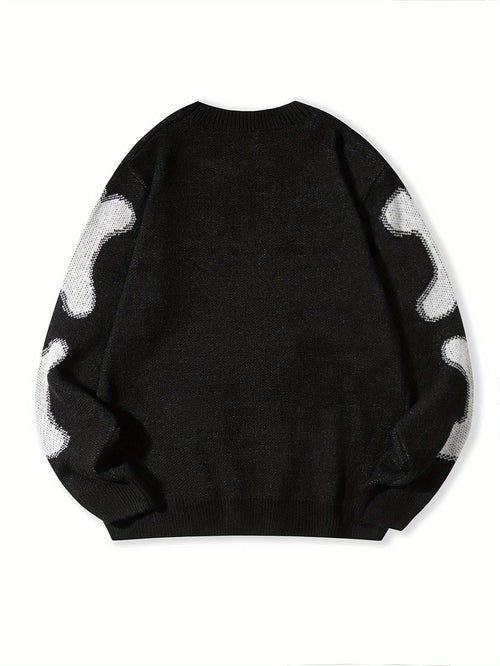 Geometric Knit Pullover