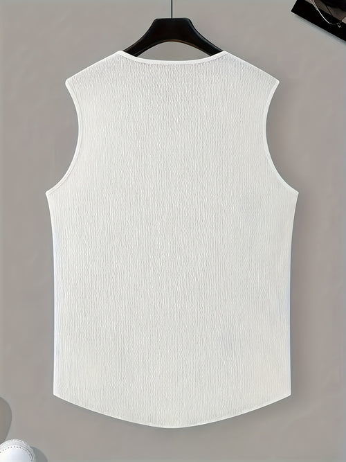 Casual V-Neck Tank Top