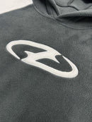 Plush Embroidered Hoodie
