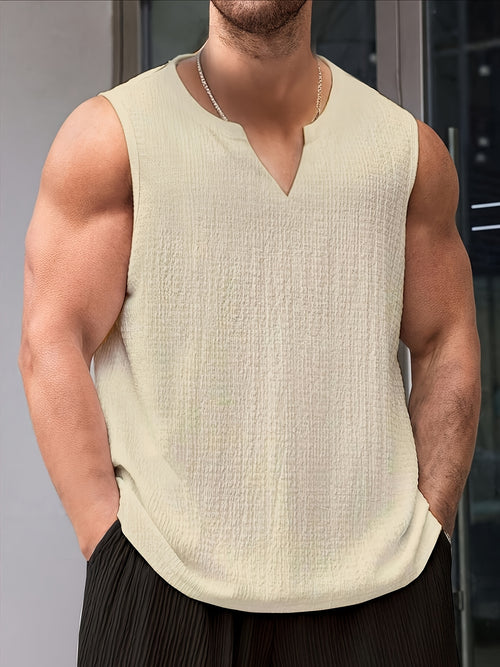 Casual V-Neck Tank Top