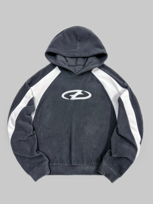 Plush Embroidered Hoodie
