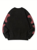 Geometric Knit Pullover