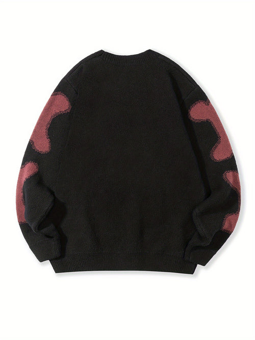Geometric Knit Pullover