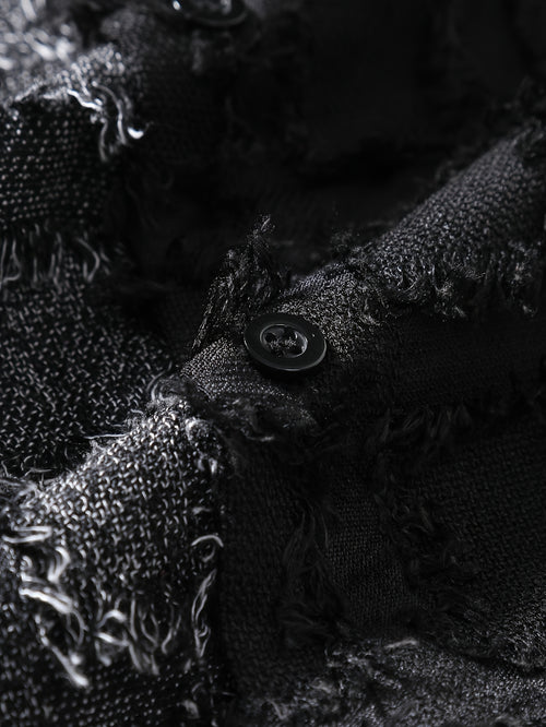 3D Checkered Textured Shirt