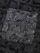 3D Checkered Textured Shirt
