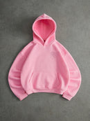 Spiderweb Heart Cropped Hoodie