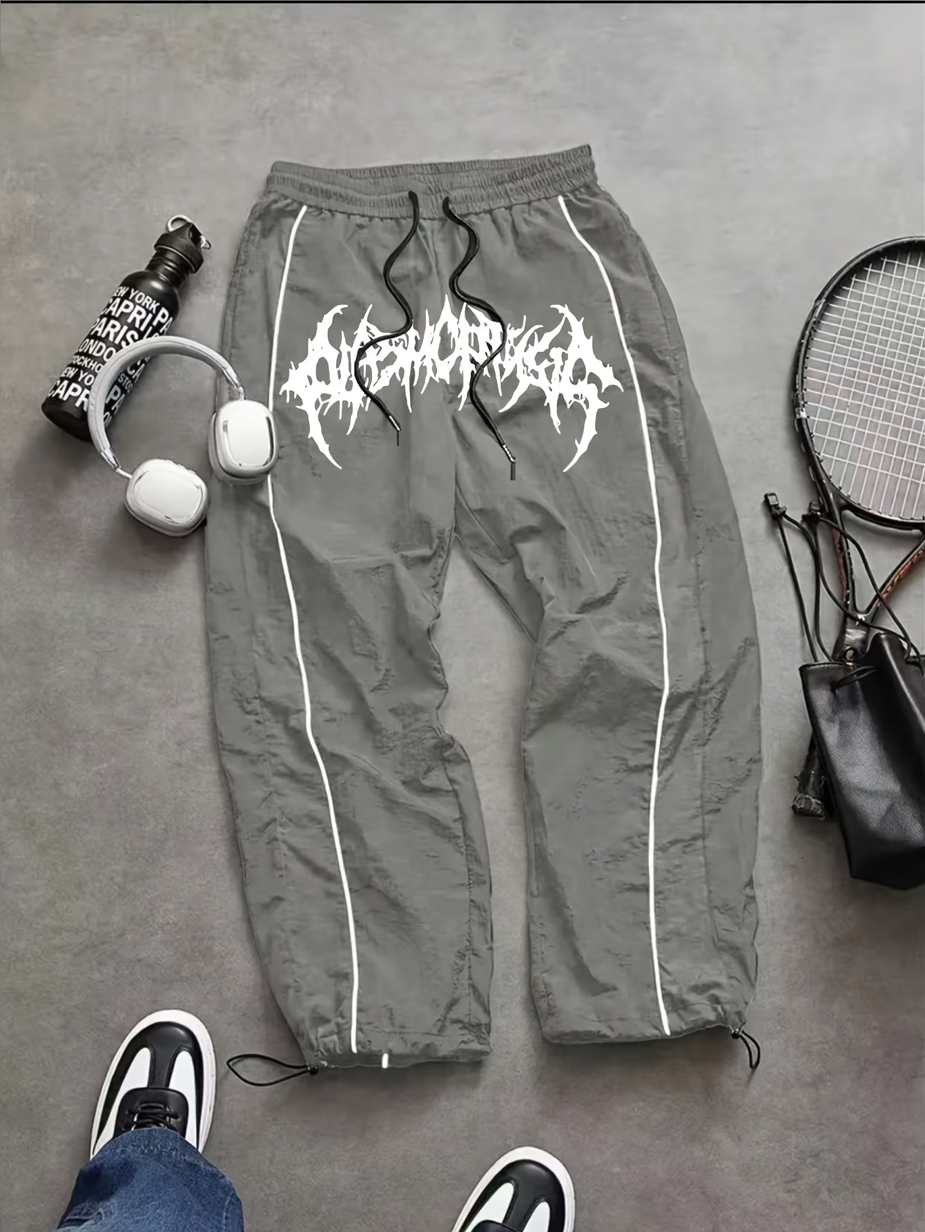 Y2K Side-Stripe Track Pants