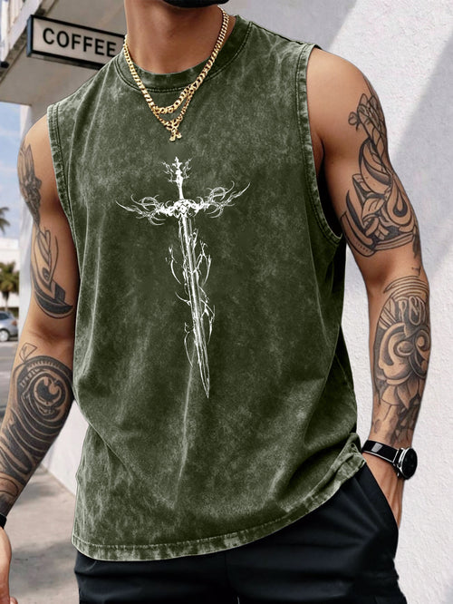 Dark Thorns Totem Washed Tank