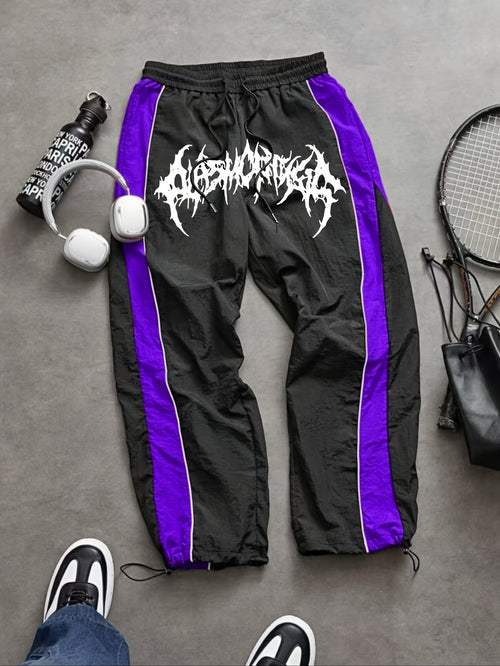 Y2K Side-Stripe Track Pants
