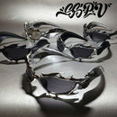 Flame Spike Horn-Rimmed Glasses
