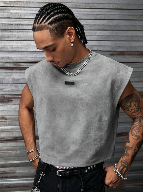 Embossed Knit Tank Top