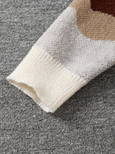Spider Jacquard Knit Sweater