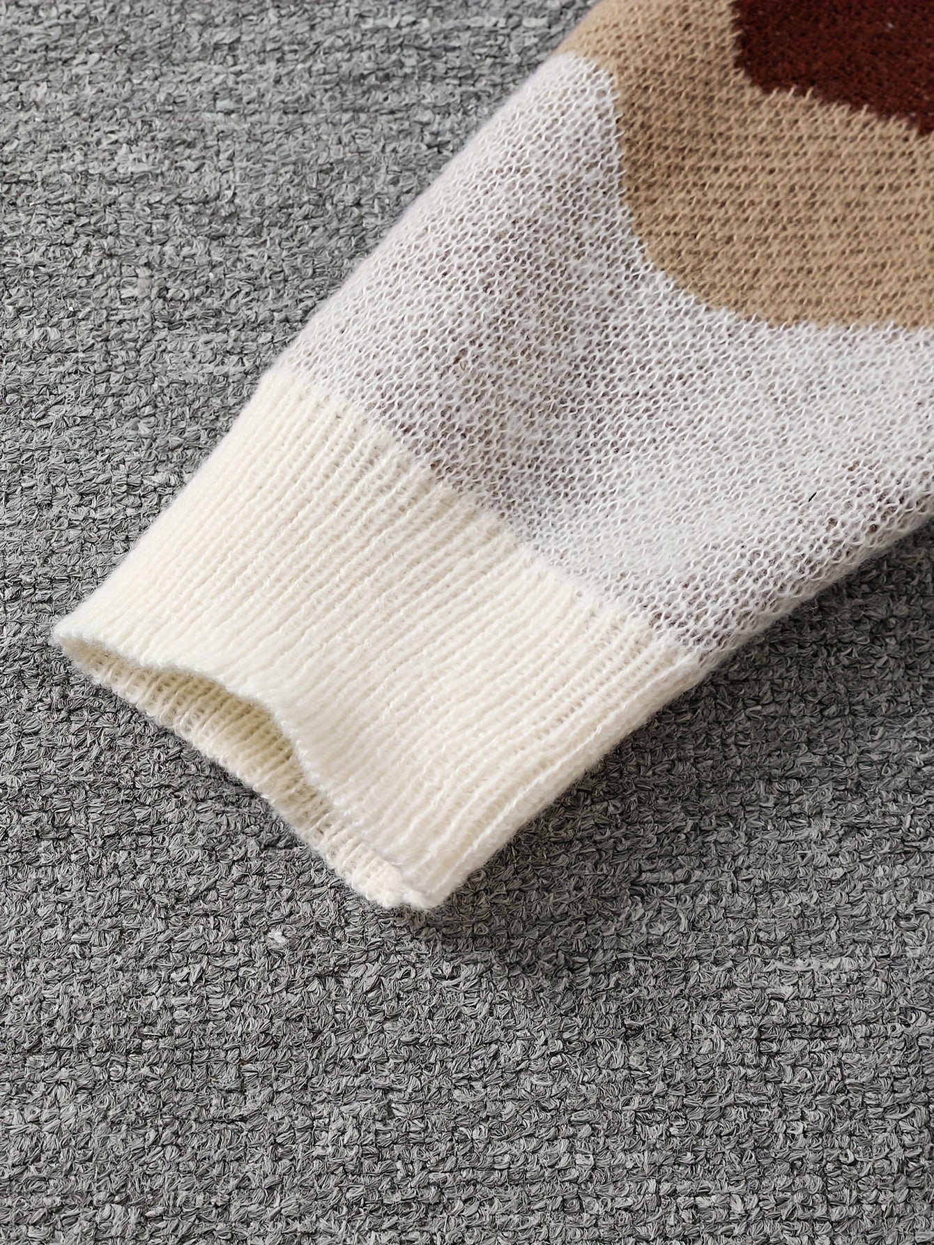 Spider Jacquard Knit Sweater