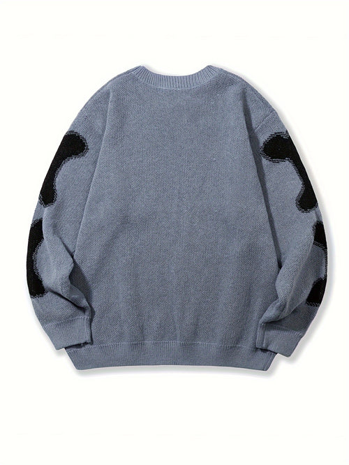 Geometric Knit Pullover