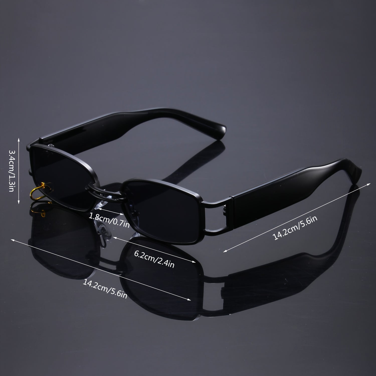 Vintage Punk Ring Glasses