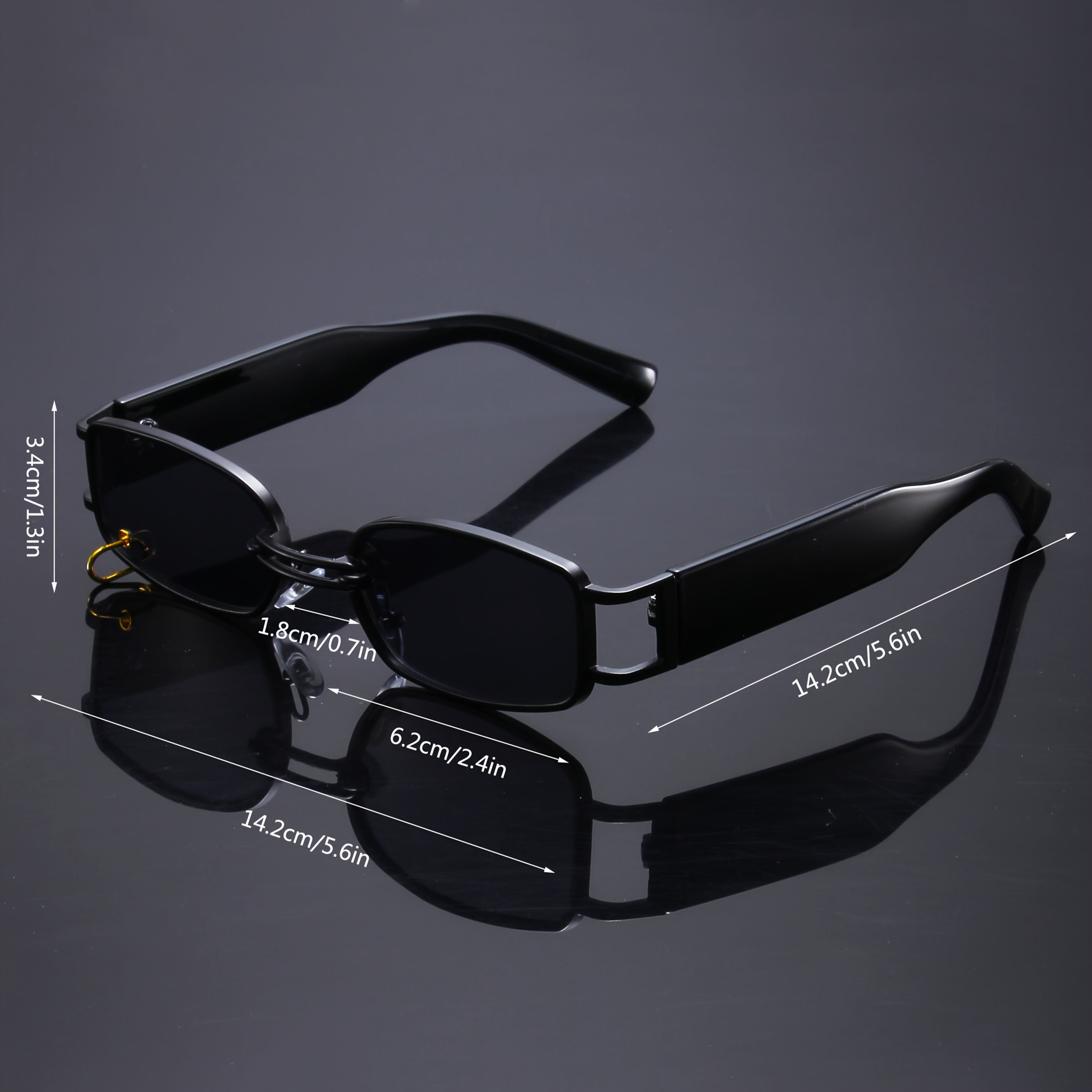 Vintage Punk Ring Glasses
