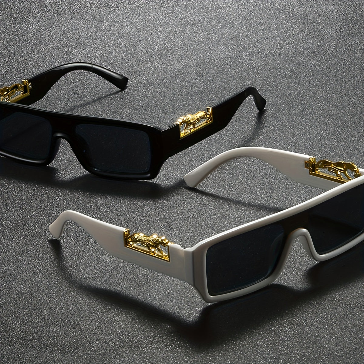 Square Flat-Top Glasses — 2 Pack